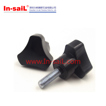 Three Label Plastic Machinery Knob